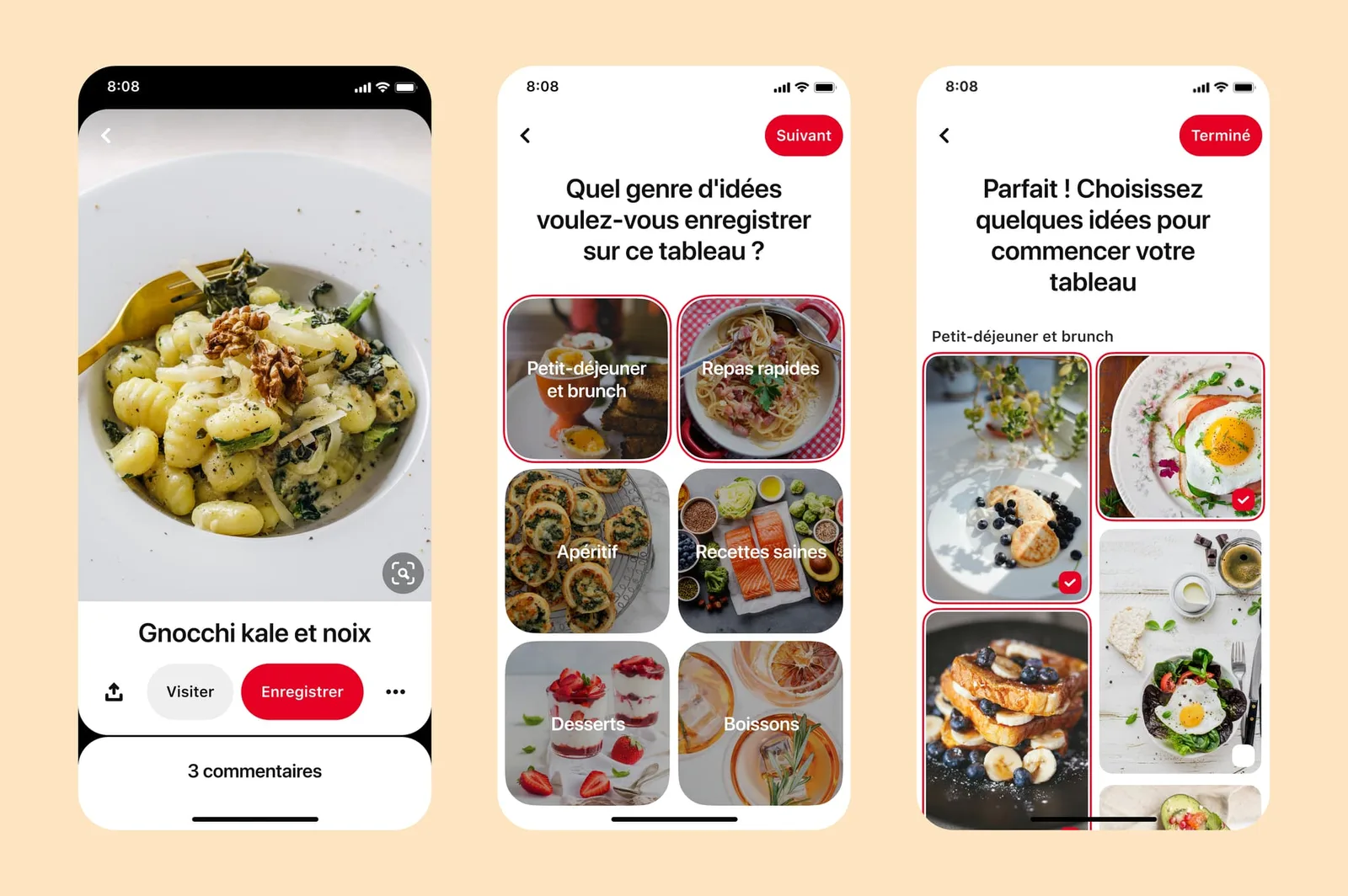 Pinterest : nouvelles fonctionnalités tableaux pour mieux planifier et concrétiser ses idées